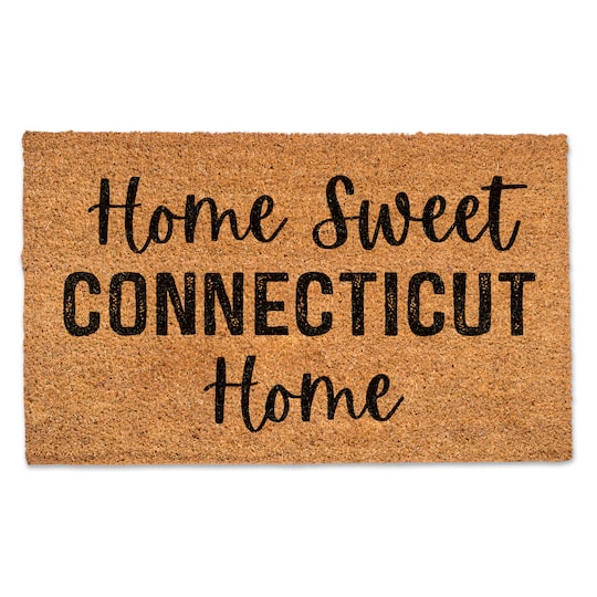 DII® Home Sweet Connecticut Home Door Mat